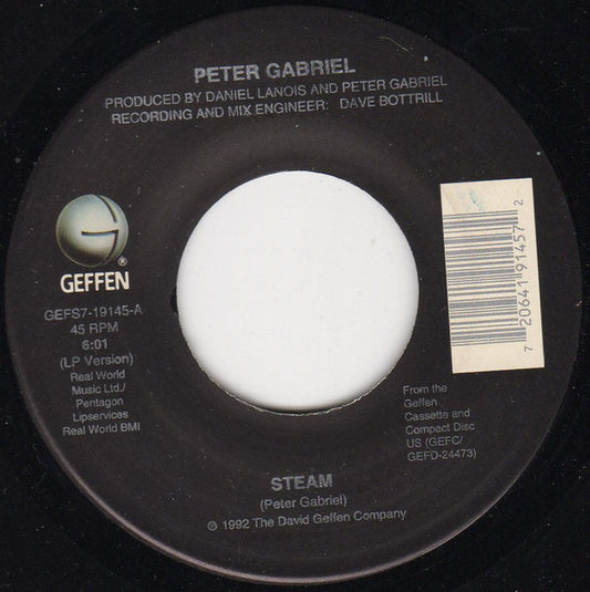 Peter Gabriel - Steam / Games Without Frontiers (7" Single)
