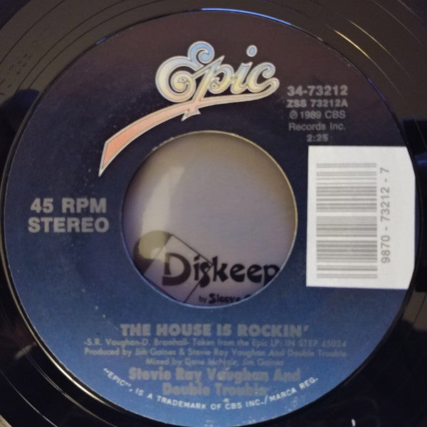 Stevie Ray Vaughan & Double Trouble - The House Is Rockin' (7" Single)