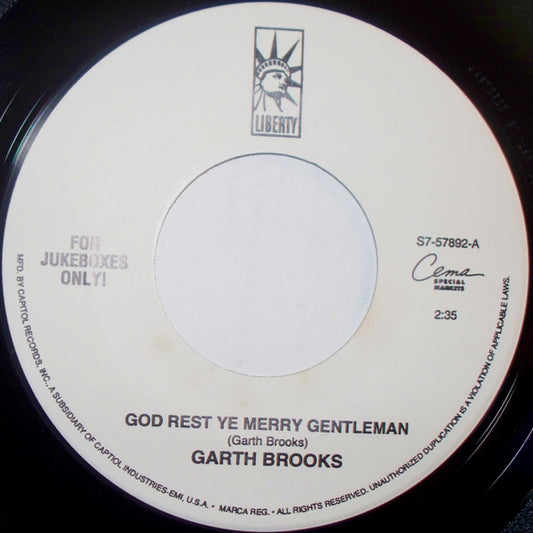 Garth Brooks - God Rest Ye Merry Gentleman (7" Single)