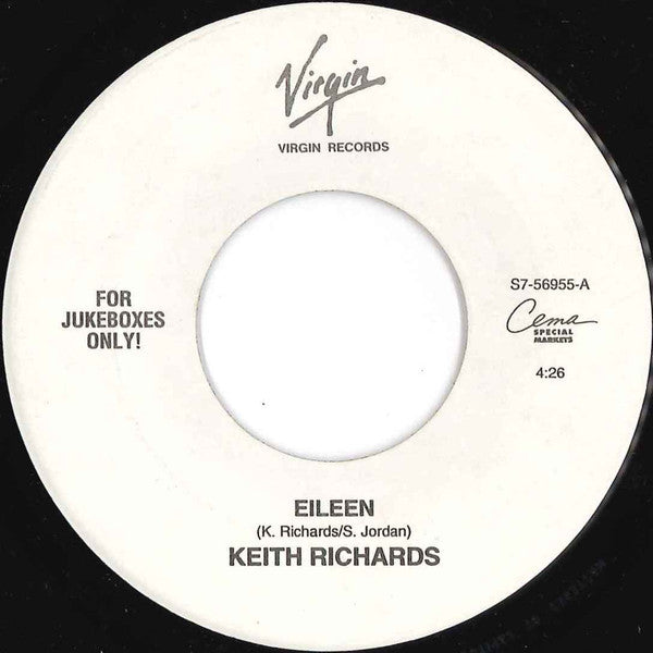 Keith Richards - Eileen / Wicked As It Seems (7" Single)