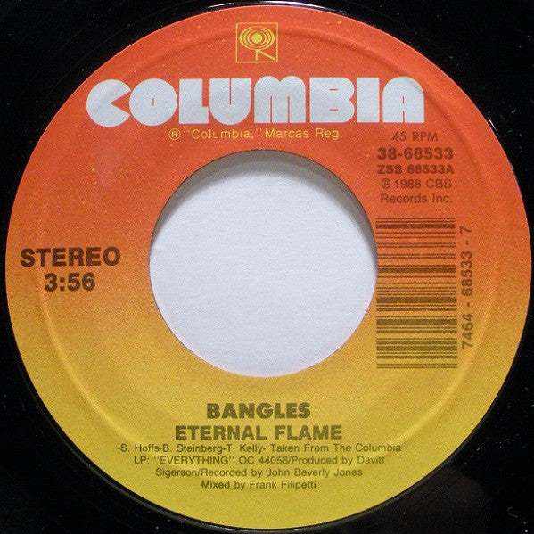 Bangles - Eternal Flame (7" Single)