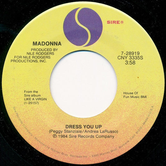 Madonna - Dress You Up (7" Single)