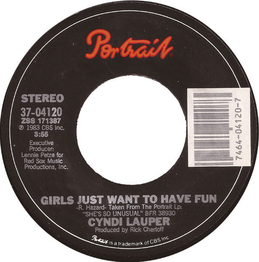 Cyndi Lauper - Girls Just Want To Have Fun (7" Single)