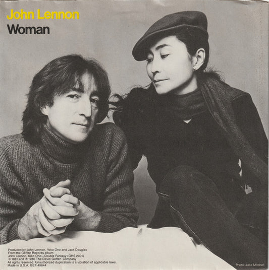 John Lennon - Woman (7" Single)