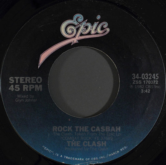 The Clash - Rock The Casbah (7" Single)