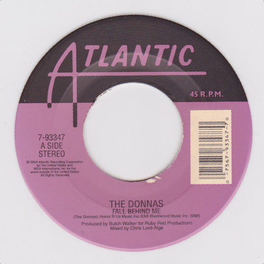 The Donnas - Fall Behind Me (7" Single, White Vinyl)