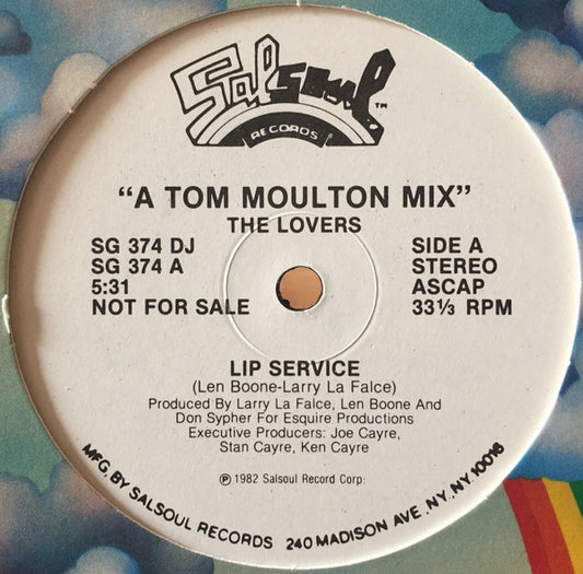 The Lovers - Lip Service (12" Single)