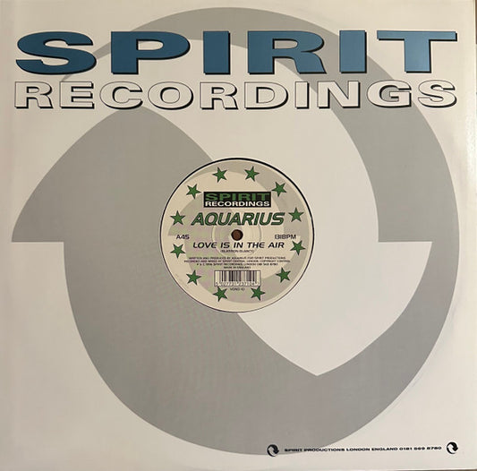 Aquarius - Love Is In The Air (12", Single)