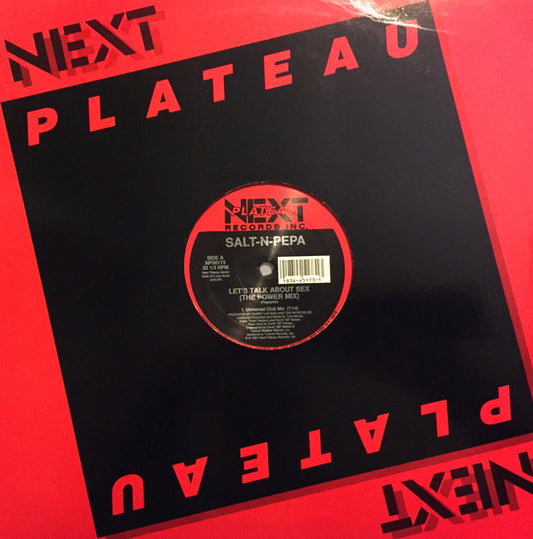 Salt 'N' Pepa - Let's Talk About Sex (The Power Mix) (12", Maxi Single)