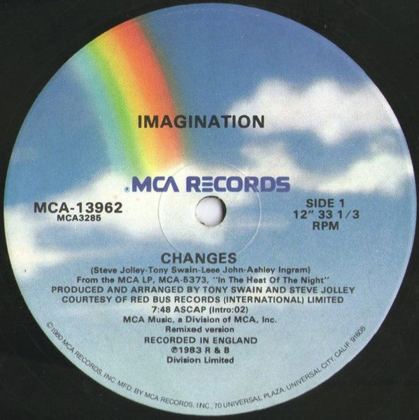 Imagination - Changes (12" Single)