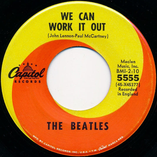 The Beatles - We Can Work It Out / Day Tripper