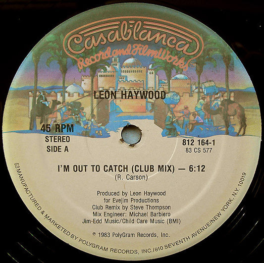 Leon Haywood - I'm Out To Catch (12" Single)
