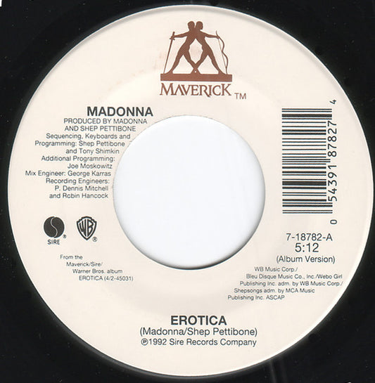 Madonna - Erotica (7" Single)