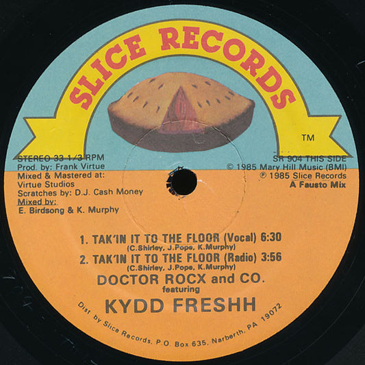 Doctor Rocx & Co. Feat. Kydd Freshh - Tak'in It To The Floor (12" Single)
