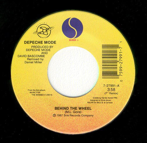 Depeche Mode - Behind The Wheel (7" Single)
