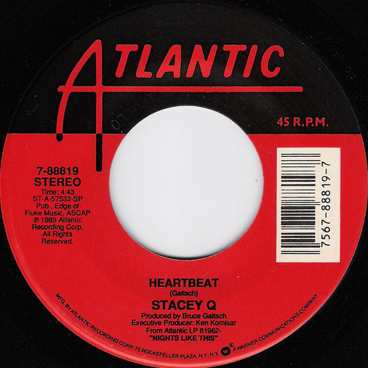 Stacey Q - Heartbeat / Incognito (7" Single)