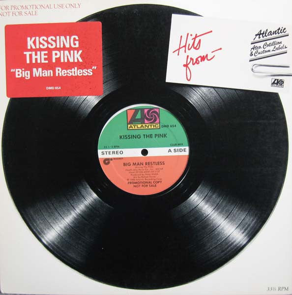 Kissing The Pink - Big Man Restless (12" Single, Promo)