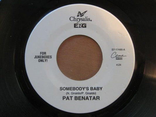 Pat Benatar - Somebody's Baby (7" Single)