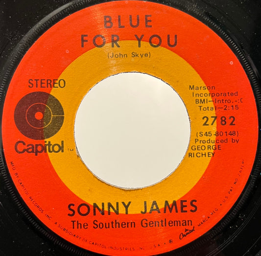 Sonny James - Blue For You / My Love