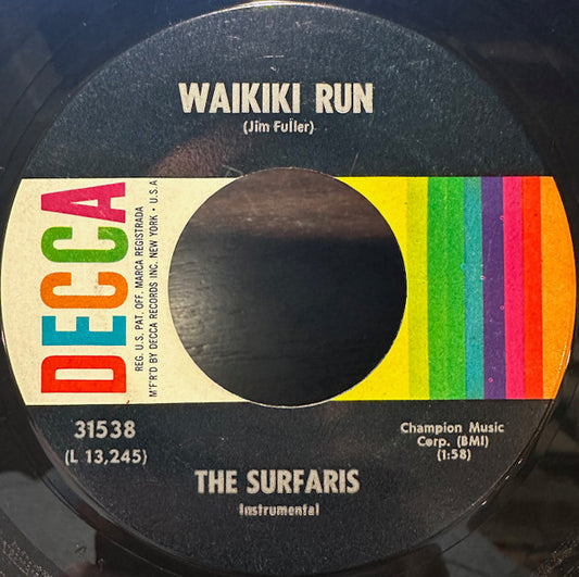 The Surfaris - Waikiki Run / Point Panic (7" Single)
