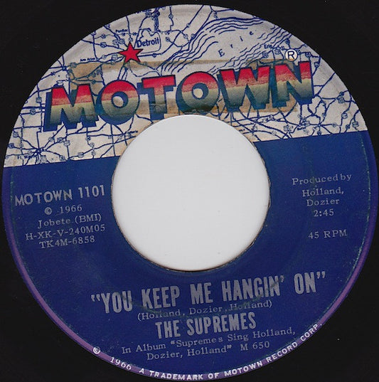 The Supremes - You Keep Me Hangin' On / Remove This Doubt
