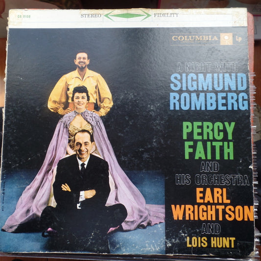 Percy Faith & His Orchestra, Wrightson, Hunt - A Night With Sigmund Romberg