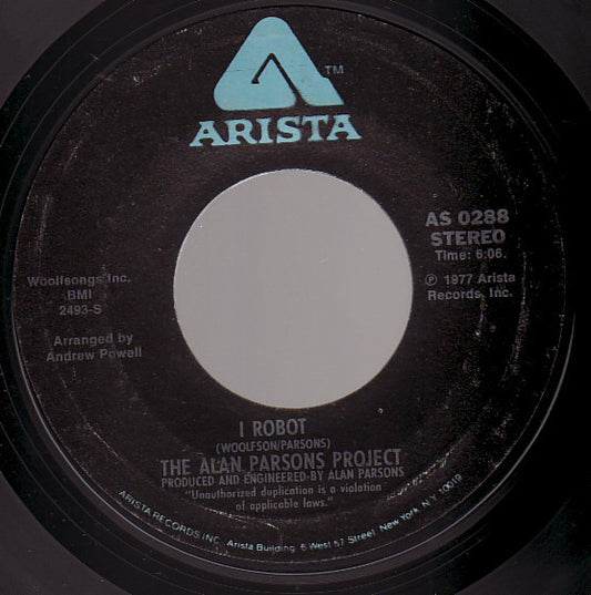 The Alan Parsons Project - Don't Let It Show / I Robot (7" Single)