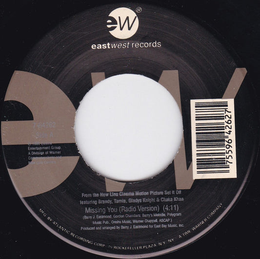 Brandy, Tamia, Gladys Knight & Chaka Khan - Missing You (7" Single)