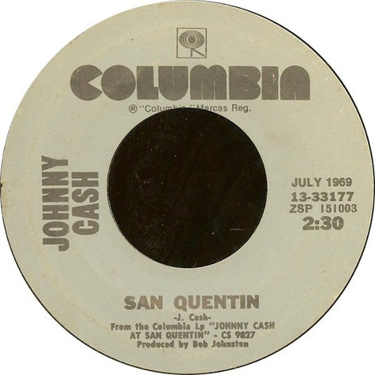 Johnny Cash - A Boy Named Sue / San Quentin (7" Single)