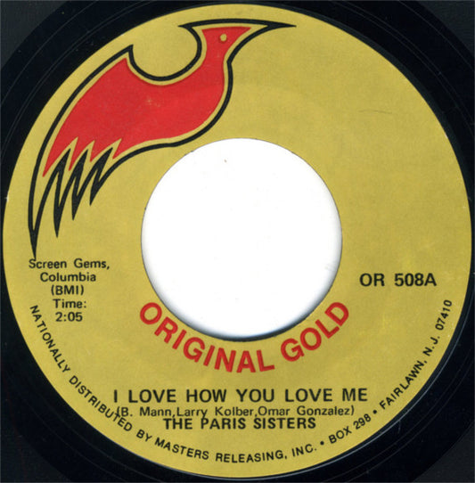 The Paris Sisters / The Seven - I Love How You Love Me / Rachael (7" Single)