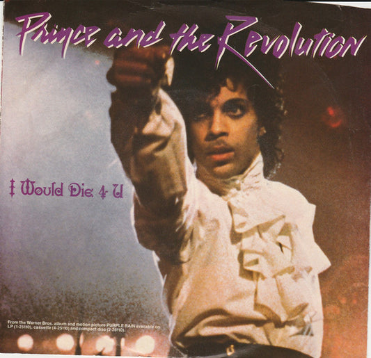 Prince And The Revolution - I Would Die 4 U (7" Single)