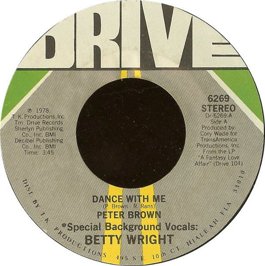Peter Brown - Dance With Me (7" Single)