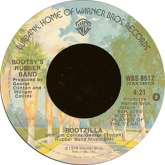 Bootsy's Rubber Band - Bootzilla / Vanish In Our Sleep (7" Single)