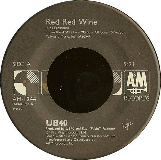 UB40 - Red Red Wine (7" Single)