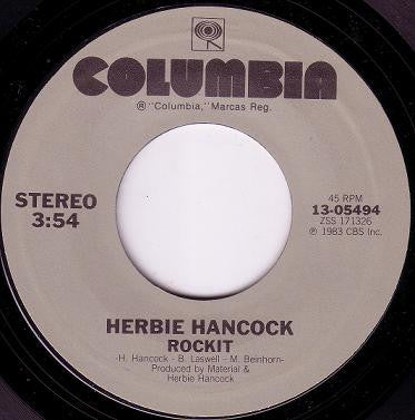 Herbie Hancock - Rockit / Mega-Mix (7" Single)
