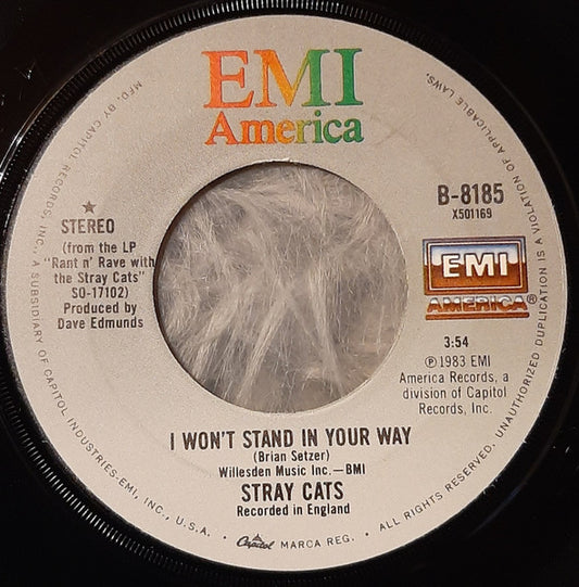 Stray Cats - I Won't Stand In Your Way (7" Single)