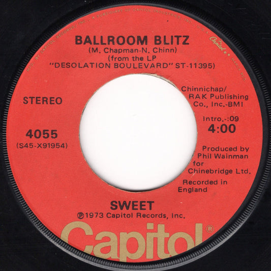 The Sweet - Ballroom Blitz (7" Single)
