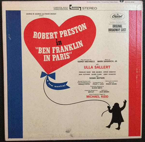 Robert Preston - Ben Franklin In Paris (Original Broadway Cast)