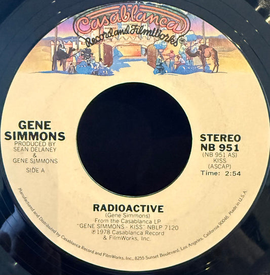 Gene Simmons - Radioactive (7" Single)