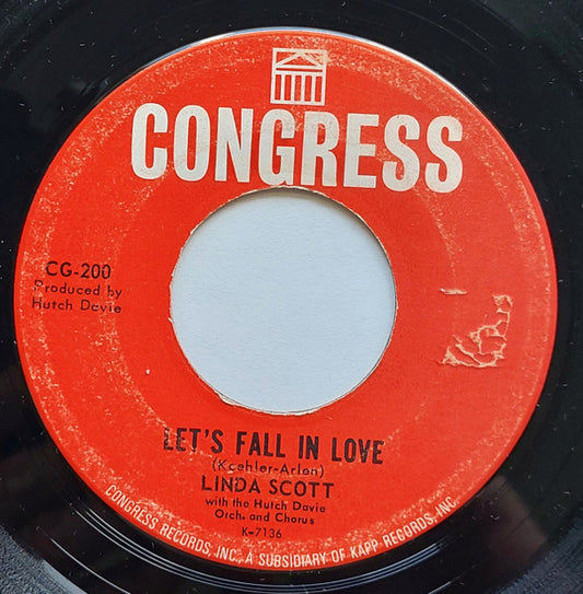 Linda Scott - Let's Fall In Love / I Know It You Know It