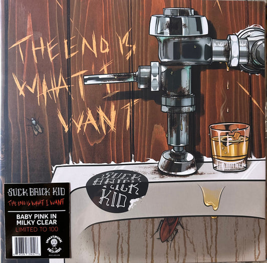 Suck Brick Kid - The End Is What I Want (LP, Ltd, Pink)