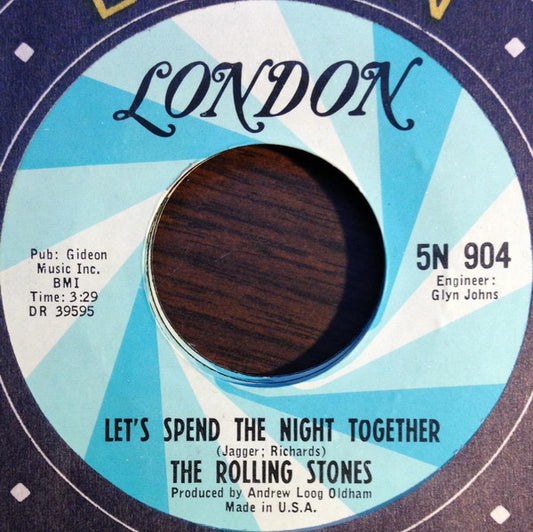 The Rolling Stones - Let's Spend The Night Together (7" Single)