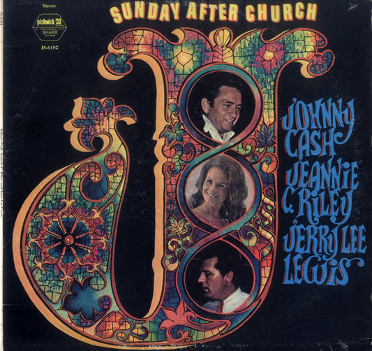 Johnny Cash, Jeannie C. Riley, Jerry Lee Lewis - Sunday After Church