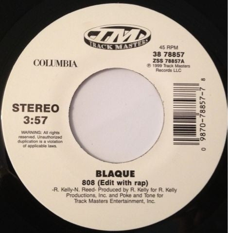 Blaque - 808 / I Do (7" Single)