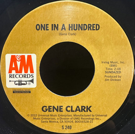 Gene Clark - One In A Hundred / She's The Kind Of Girl (7" Single, RSD)
