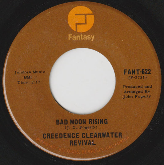 Creedence Clearwater Revival - Bad Moon Rising (7" Single)