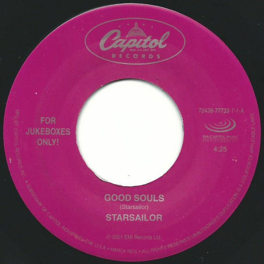 Starsailor - Good Souls (7" Single)