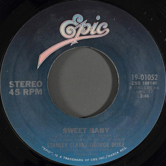 Stanley Clarke/George Duke - Sweet Baby (7" Single)