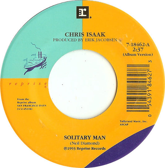 Chris Isaak - Solitary Man (7" Single)
