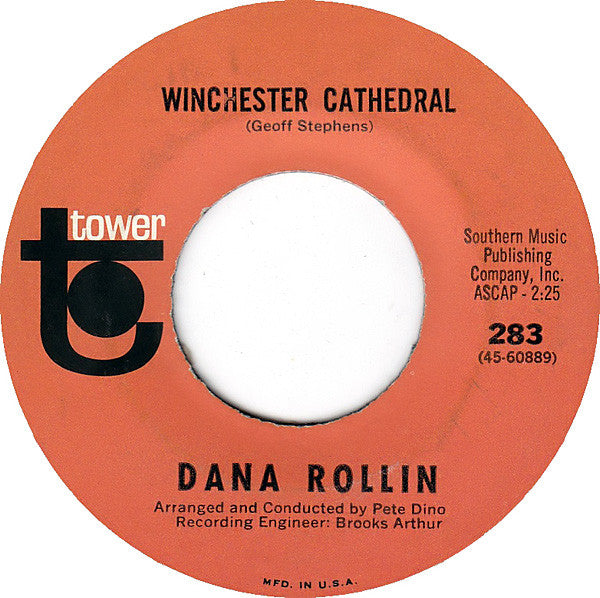 Dana Rollin - Winchester Cathedral / Patty's Pad